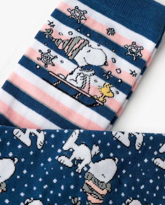 Calcetín de Caña Normal Snow Drift para Mujer, (Caja de 6 pares)