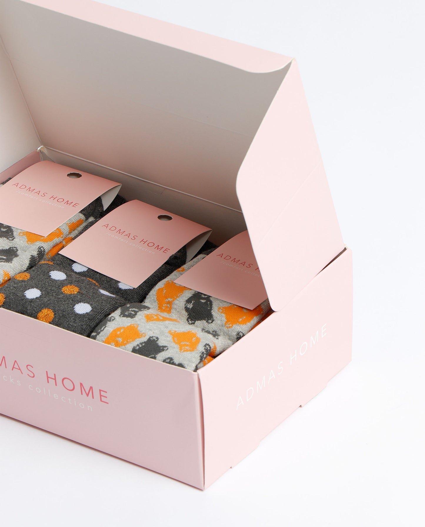 Calcetín Antideslizante Warm Hug para Mujer, (Caja de 6 pares)