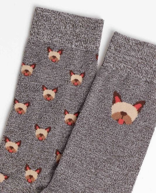 Calcetín Mediano Bulldog para Hombre, (Caja de 6 pares)