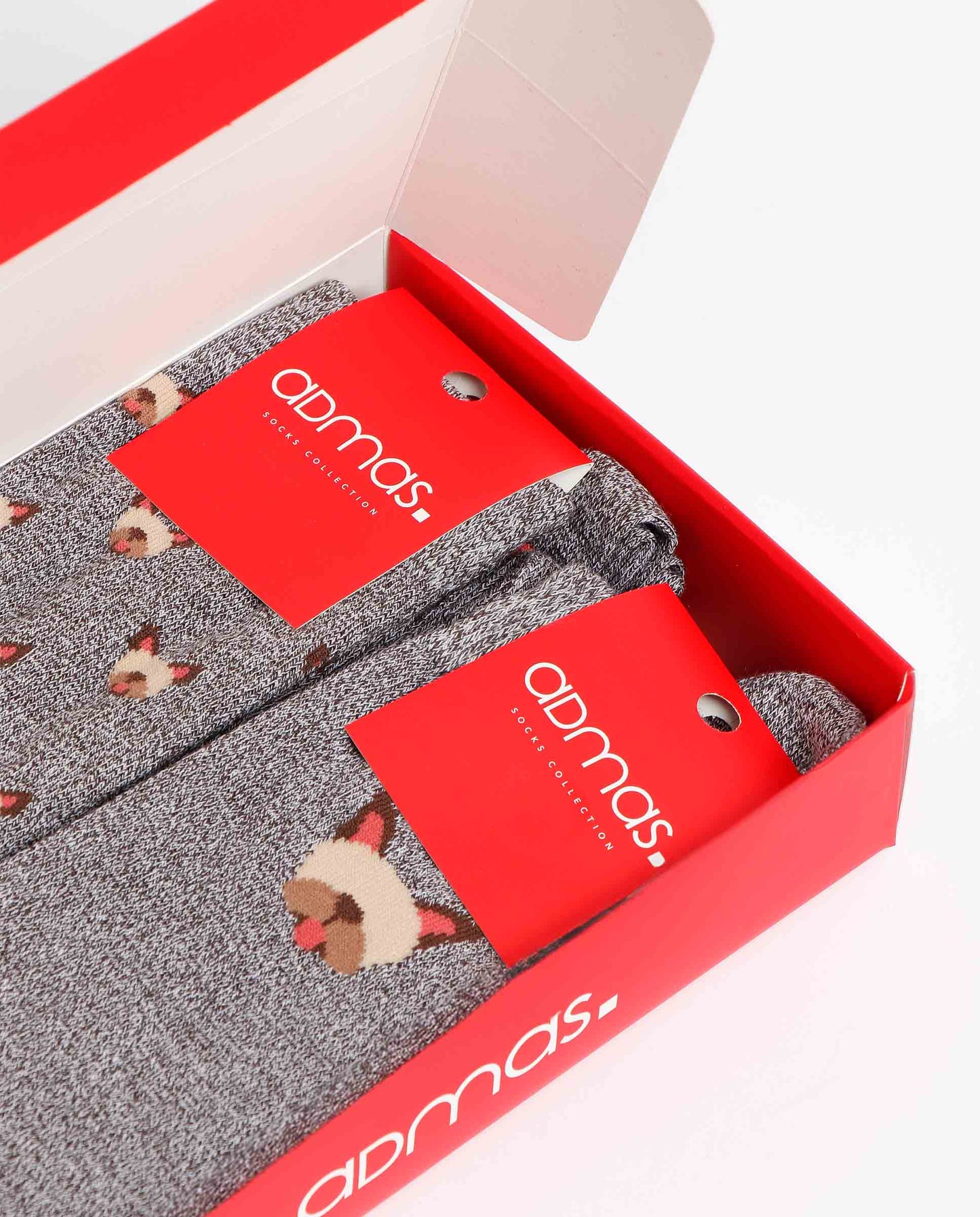 Calcetín Mediano Bulldog para Hombre, (Caja de 6 pares)