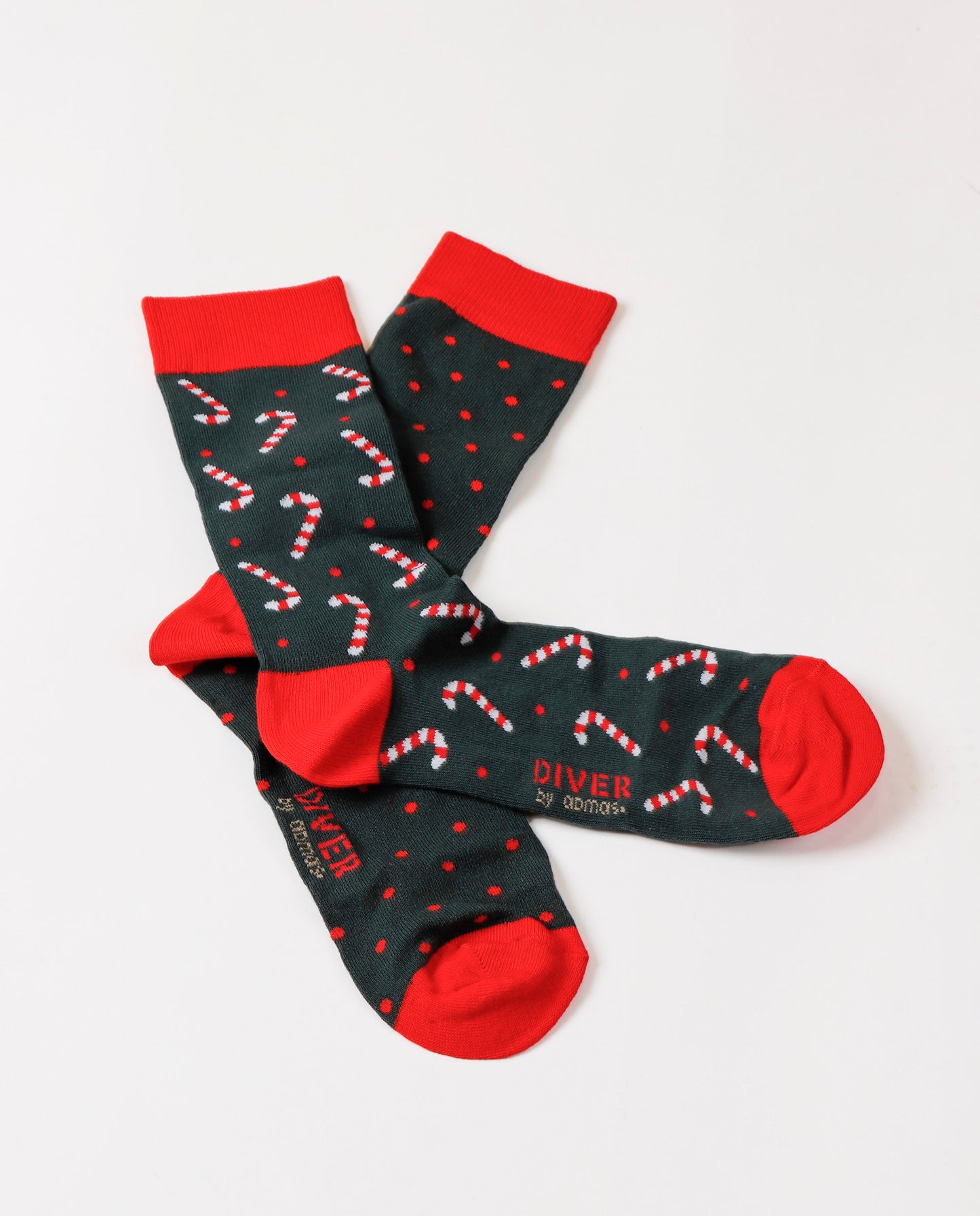 Calcetín Bastones para Hombre, (Caja de 24 unidades)