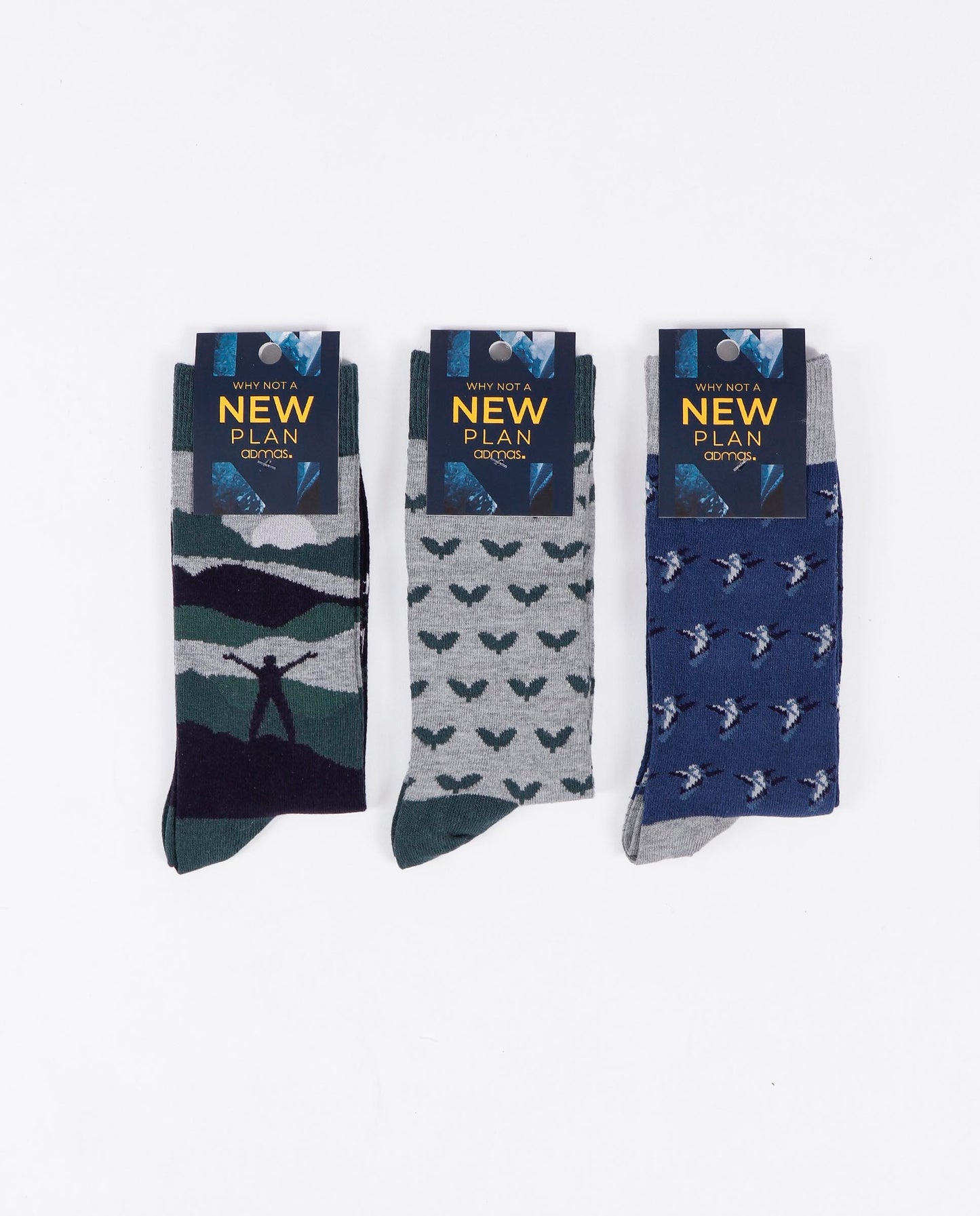 Calcetín Mediano Planet para Hombre, (Caja de 12 pares)