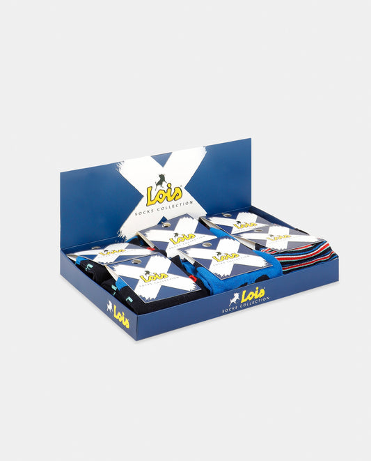 Calcetín Tobillero Earth para Hombre, (Caja de 6 unidades)