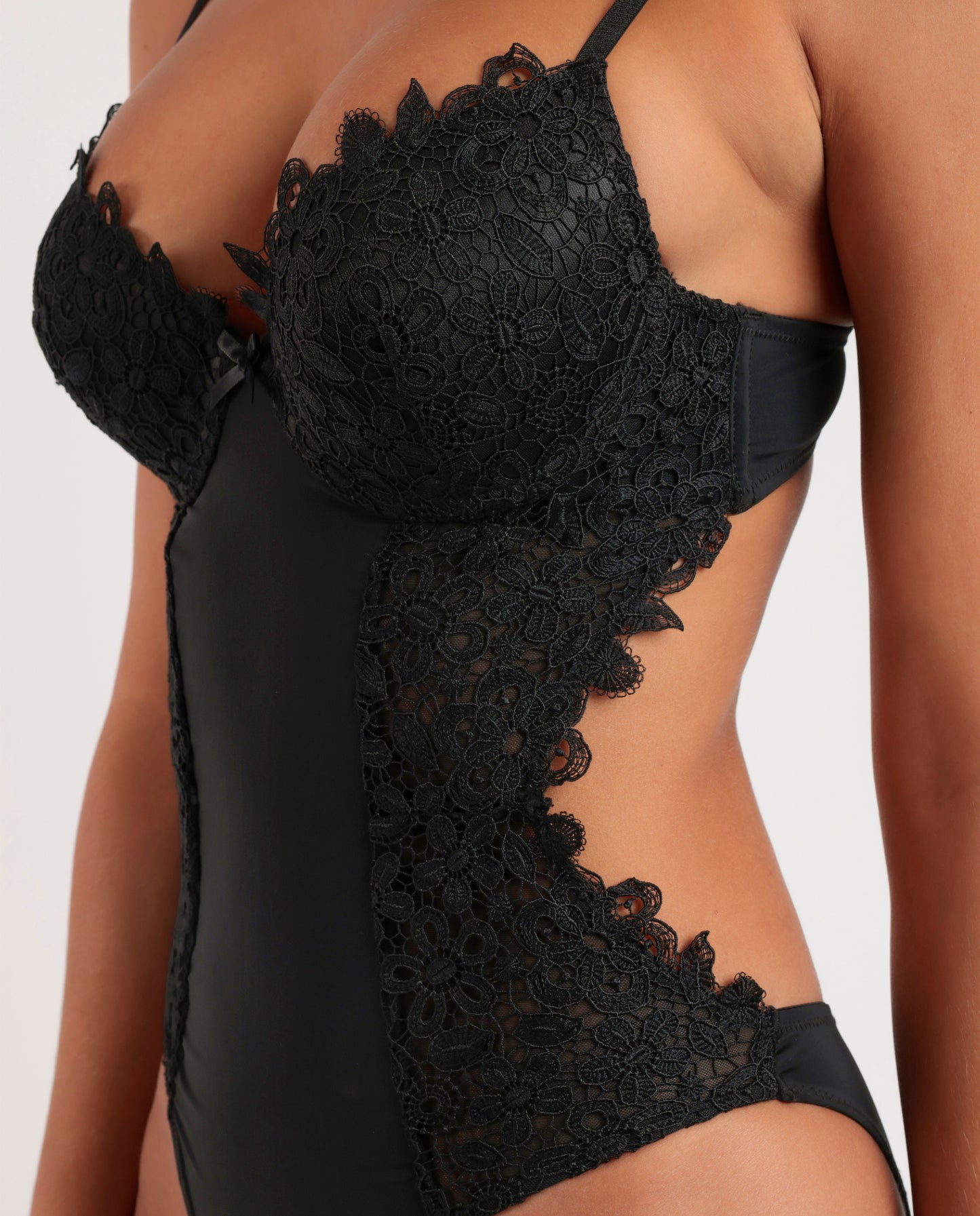 Body Copa Guipur para Mujer