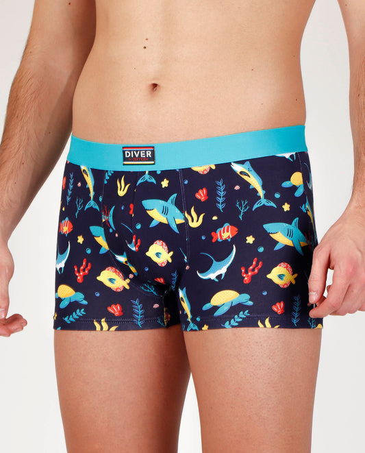 Calzoncillo/Bóxer Marine para Hombre, (Caja de 2 unidades)