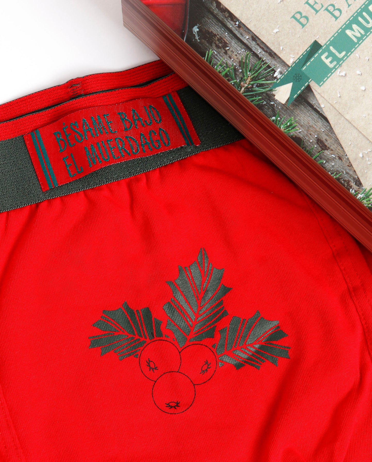 Calzoncillo/Boxer Muerdago para Hombre