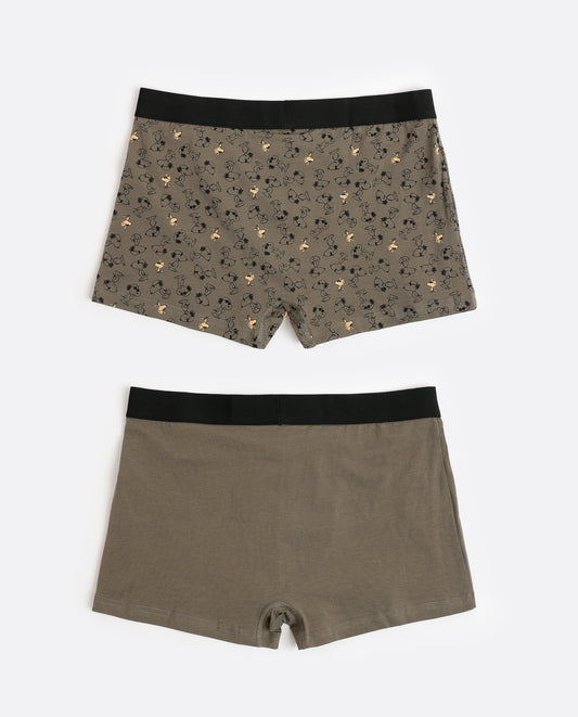 Calzoncillo/Bóxer No Rules Snoopy para Hombre, (Caja de 2 unidades)