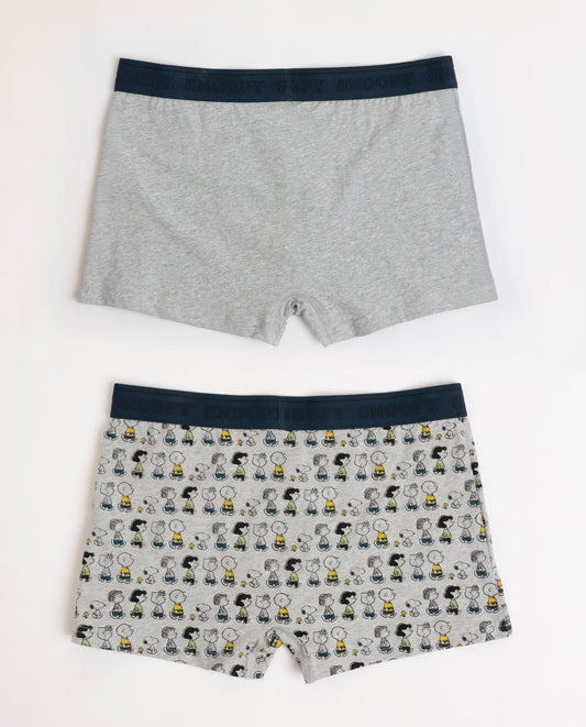 Calzoncillo/Bóxer Friends Snoopy para Hombre, (Caja de 2 unidades)