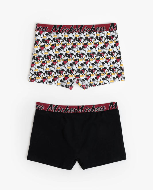 Calzoncillo/Bóxer Mickey King para Hombre, (Caja de 2 unidades)