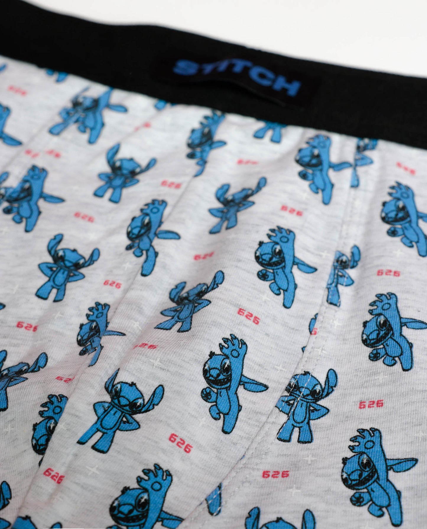 Calzoncillo/Boxer Stitch Anime para Hombre, (Caja de 2 unidades)