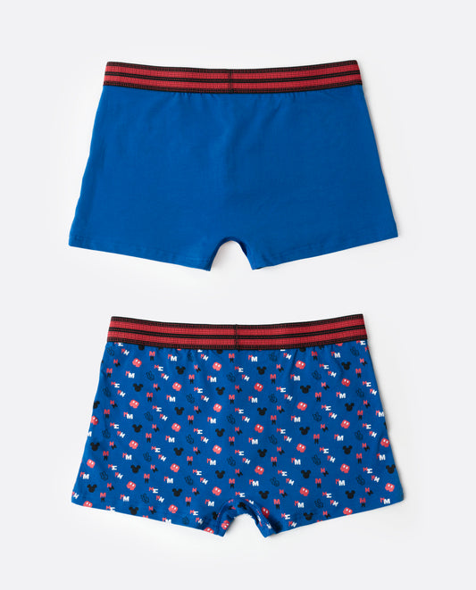 Calzoncillo/Boxer Mickey What S Up para Hombre, (Caja de 2 unidades)