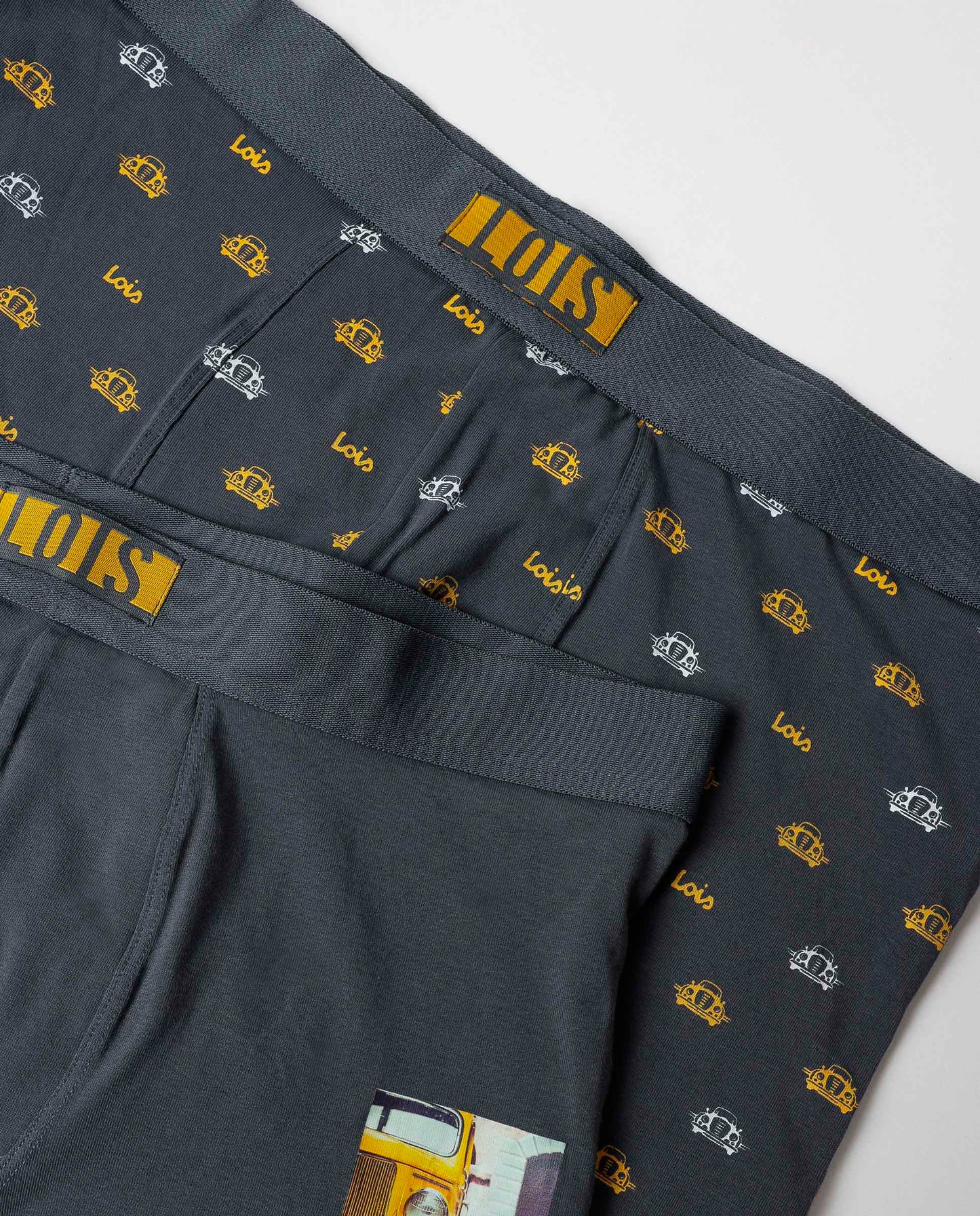 Calzoncillo/Boxer Yellow Car para Hombre, (Caja de 2 unidades)