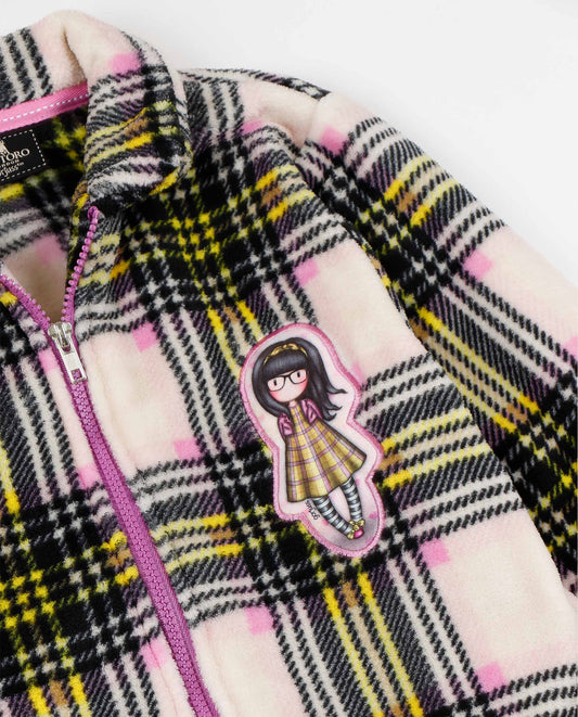 Bata Manga Larga Calentita Love at First Sight para Niña