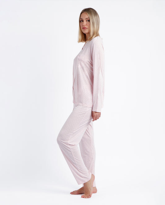 Pijama Abierto Manga Larga Goodnight para Mujer