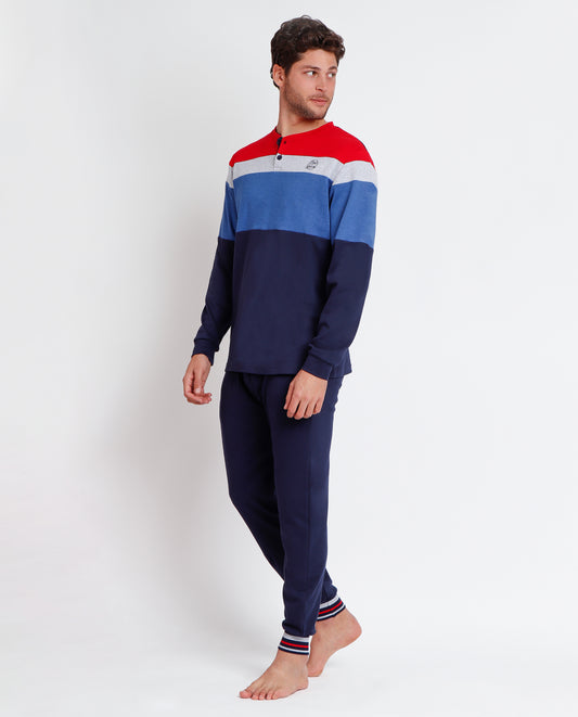 Pijama Manga Larga Division para Hombre
