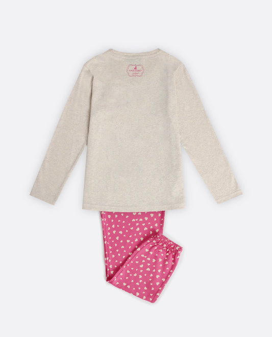 Pijama Manga Larga Carousel para Niña