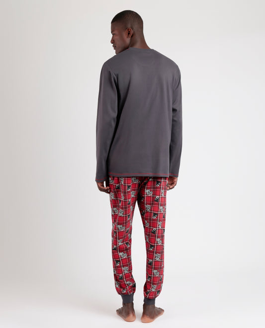 Pijama Manga Larga Punk Vader para Hombre