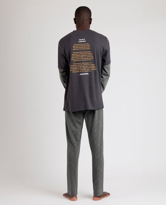 Pijama Manga Larga New Hope para Hombre