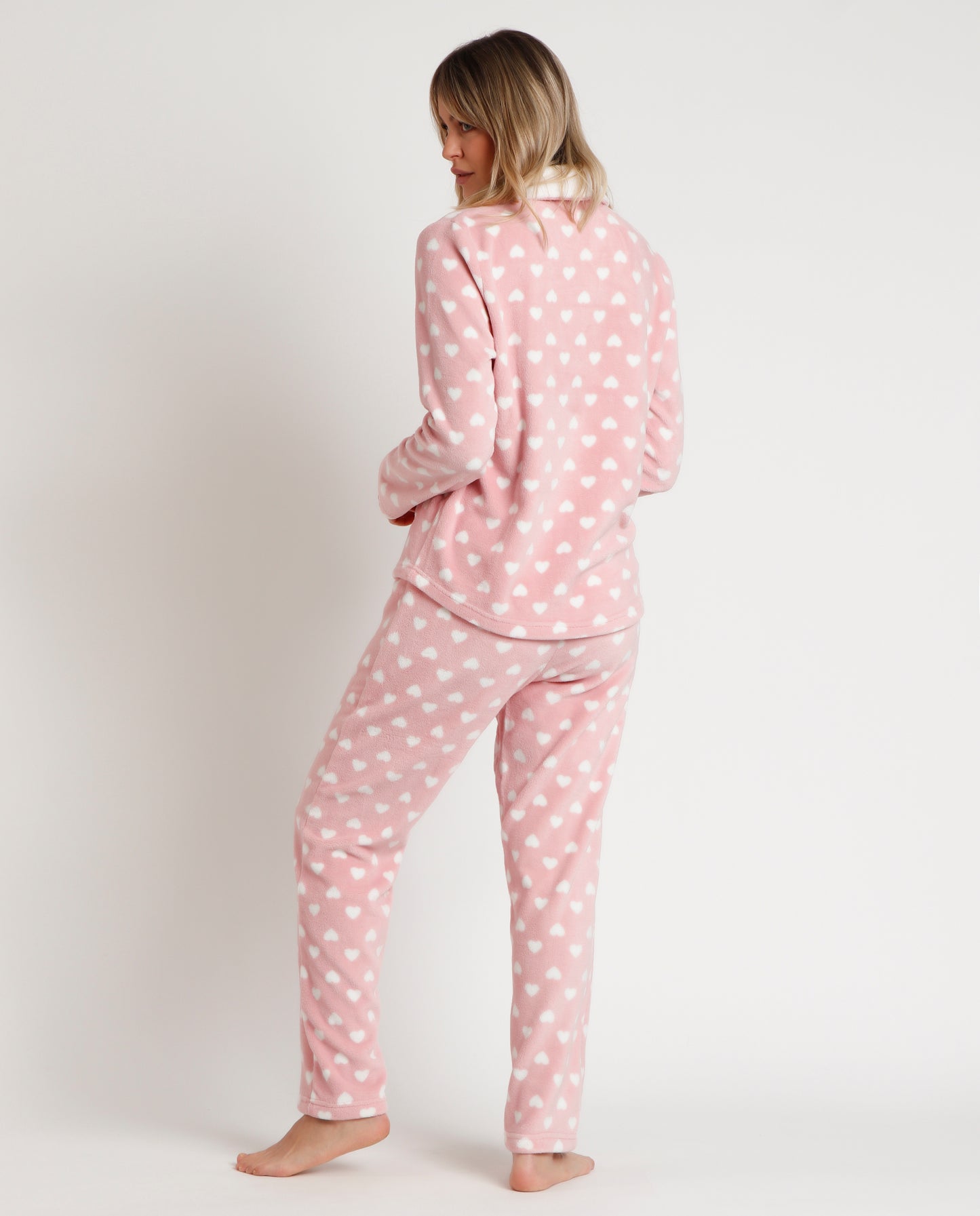 Pijama Abierto Manga Larga Corel L´amour para Mujer