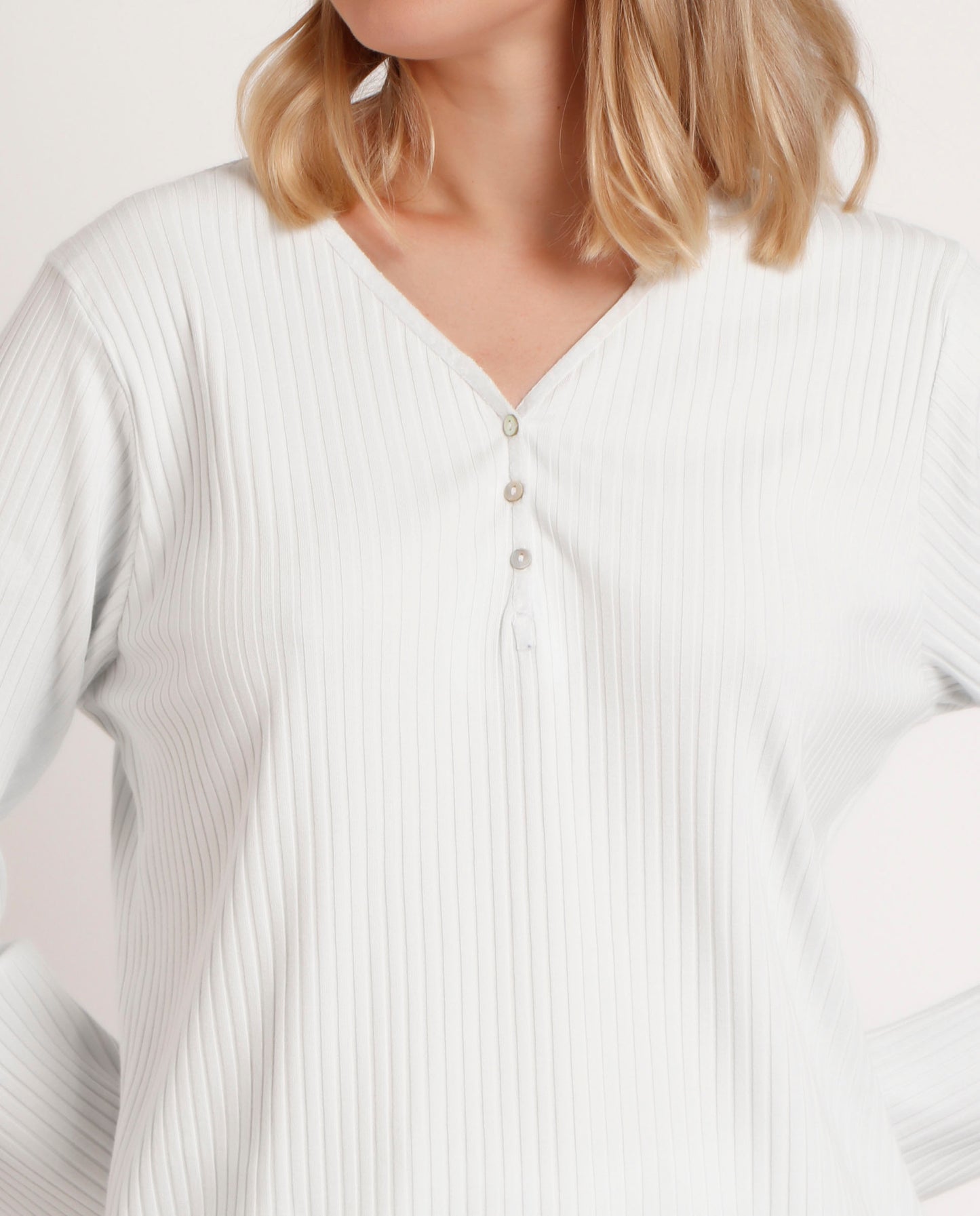 Pijama Manga Larga French para Mujer