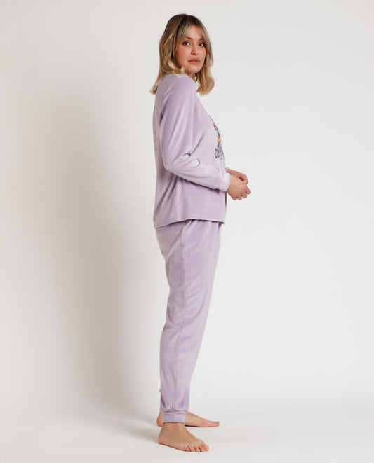 Pijama Calentito Manga Larga Daisy Sweet para Mujer