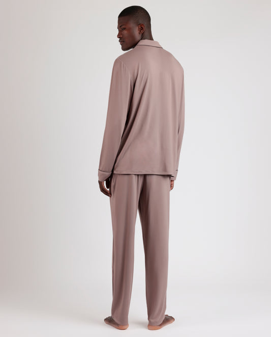Pijama Manga Larga Soft Sleep para Hombre