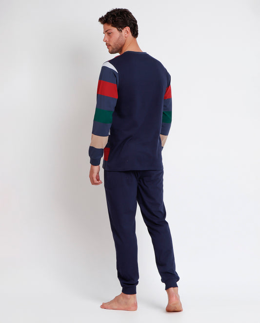 Pijama Manga Larga Essence Of Simplicity para Hombre