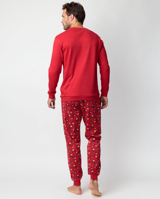 Pijama Manga Larga HoHo Mood para Hombre