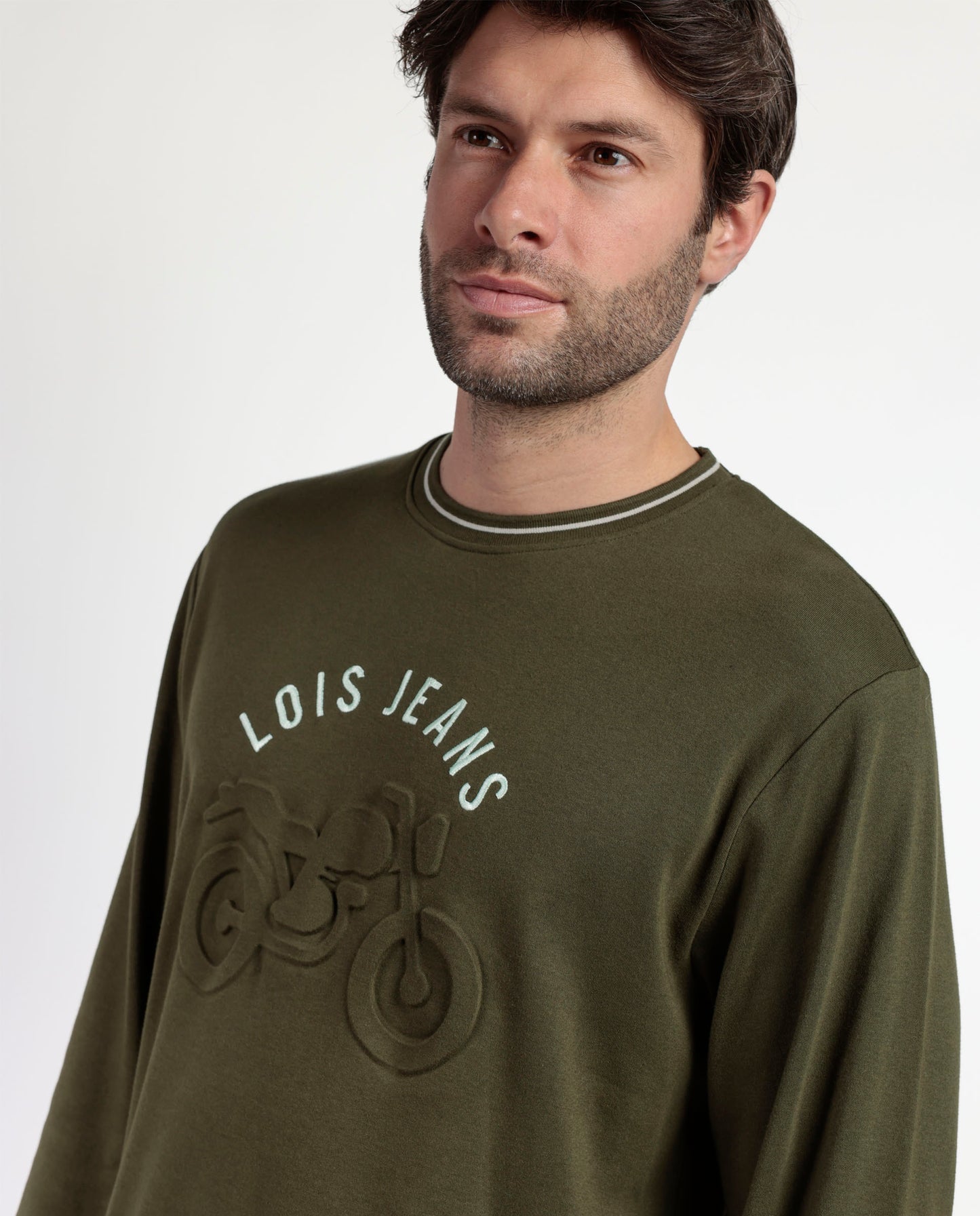 Men's Embossed Long Sleeve Pyjamas