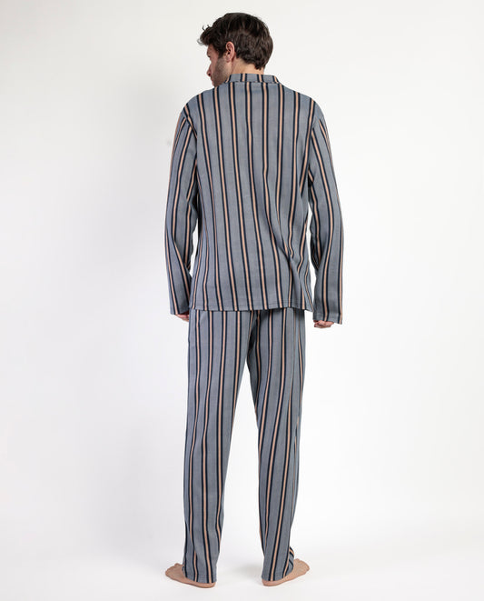 Pijama Manga Larga Abierto Pointe para Hombre