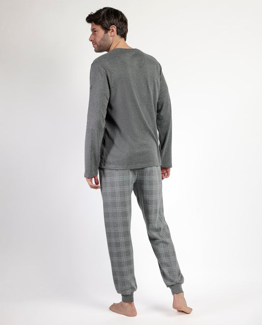 Pijama Manga Larga Suv para Hombre