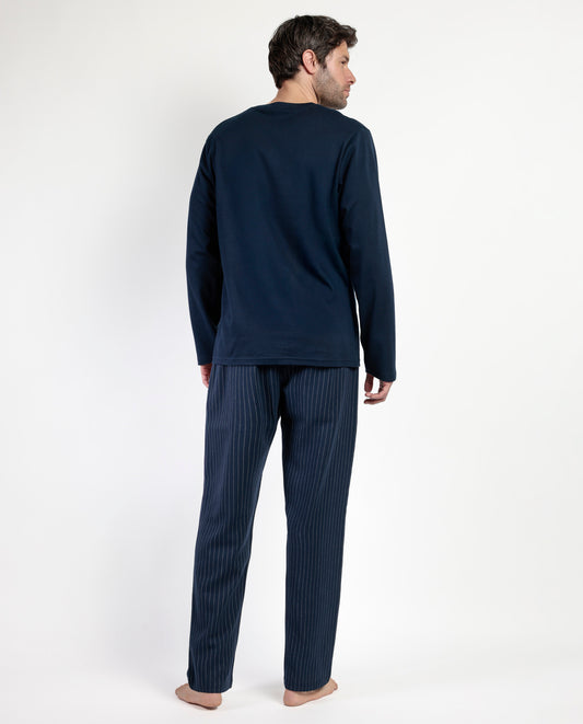 Pijama Manga Larga Tapeta Miro Stripes para Hombre