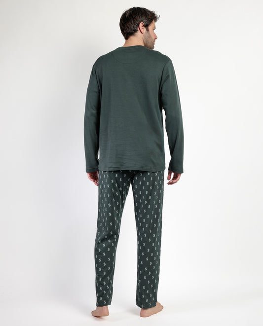 Pijama Manga Larga Mcduck para Hombre