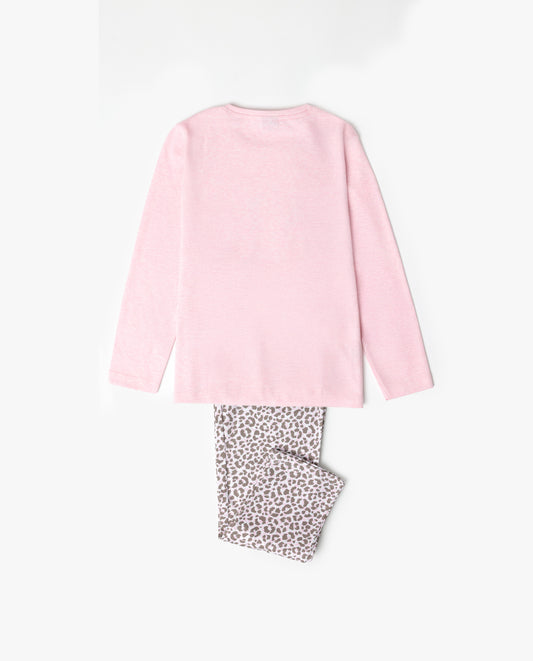 Pijama Manga Larga Minnie Skin para Niña