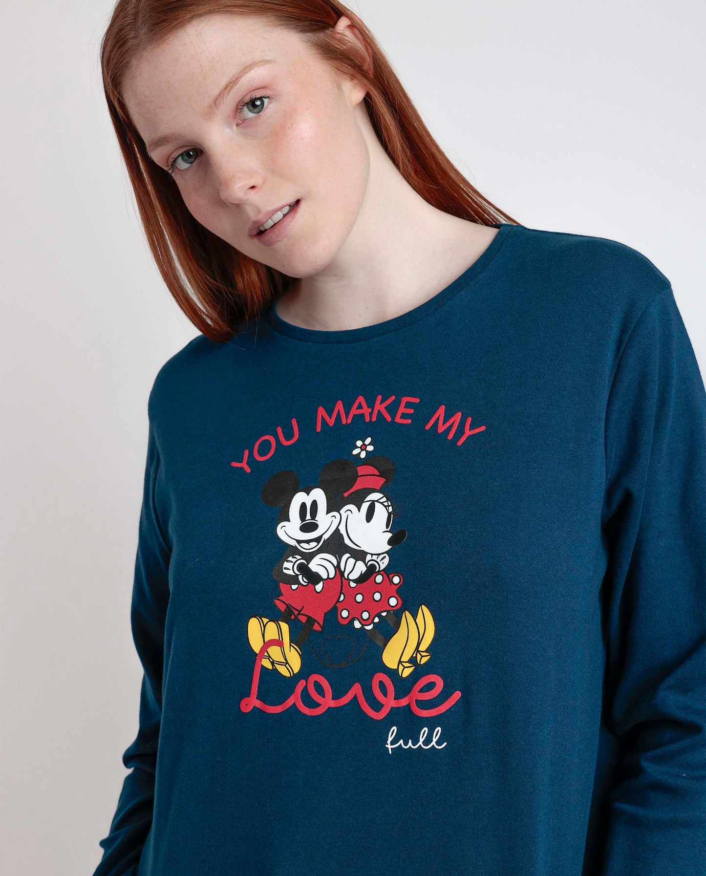 Pyjama à manches longues pour femmes « You Make Me Love »
