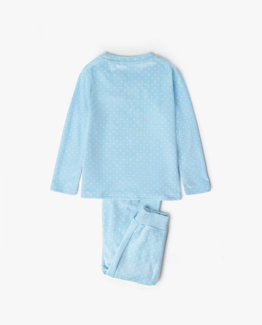 Pijama Manga Larga Terciopelo Sweet Duckling para Niña