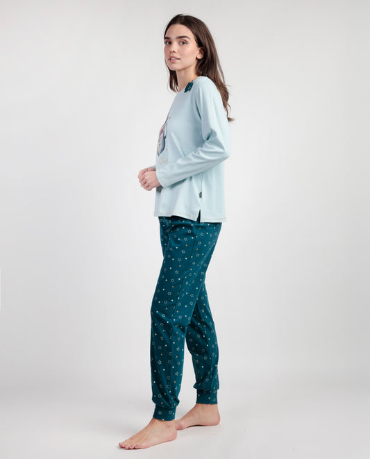 Pijama Manga Larga A Night´S Quest para Mujer