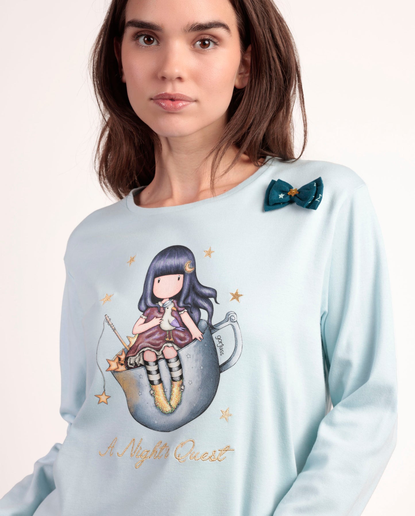 Pijama Manga Larga A Night´S Quest para Mujer