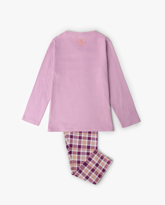 Pijama Manga Larga Estampado Be Kind To All Creatures para Niña