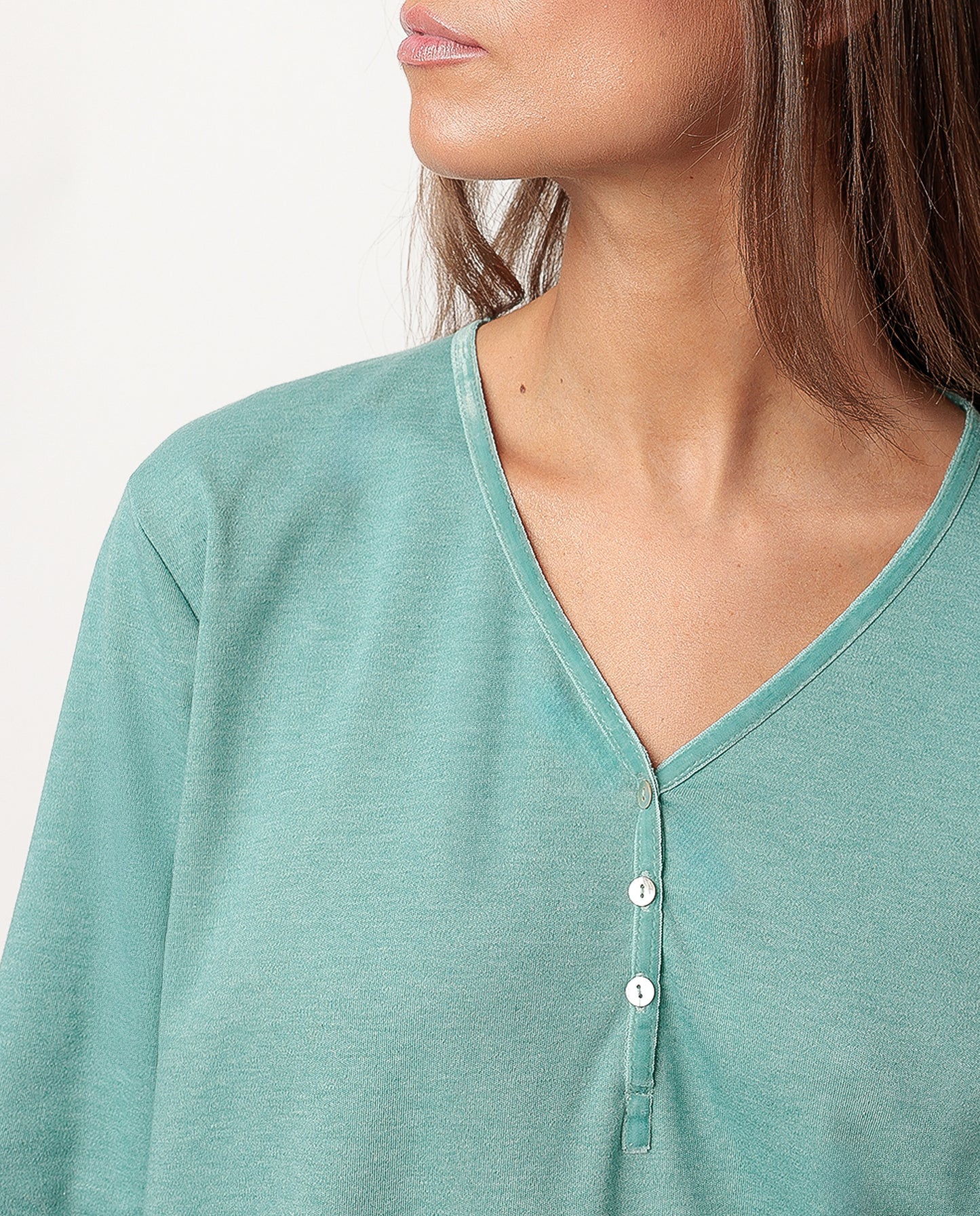 Pijama Manga Larga Tapeta Soft Peacock para Mujer