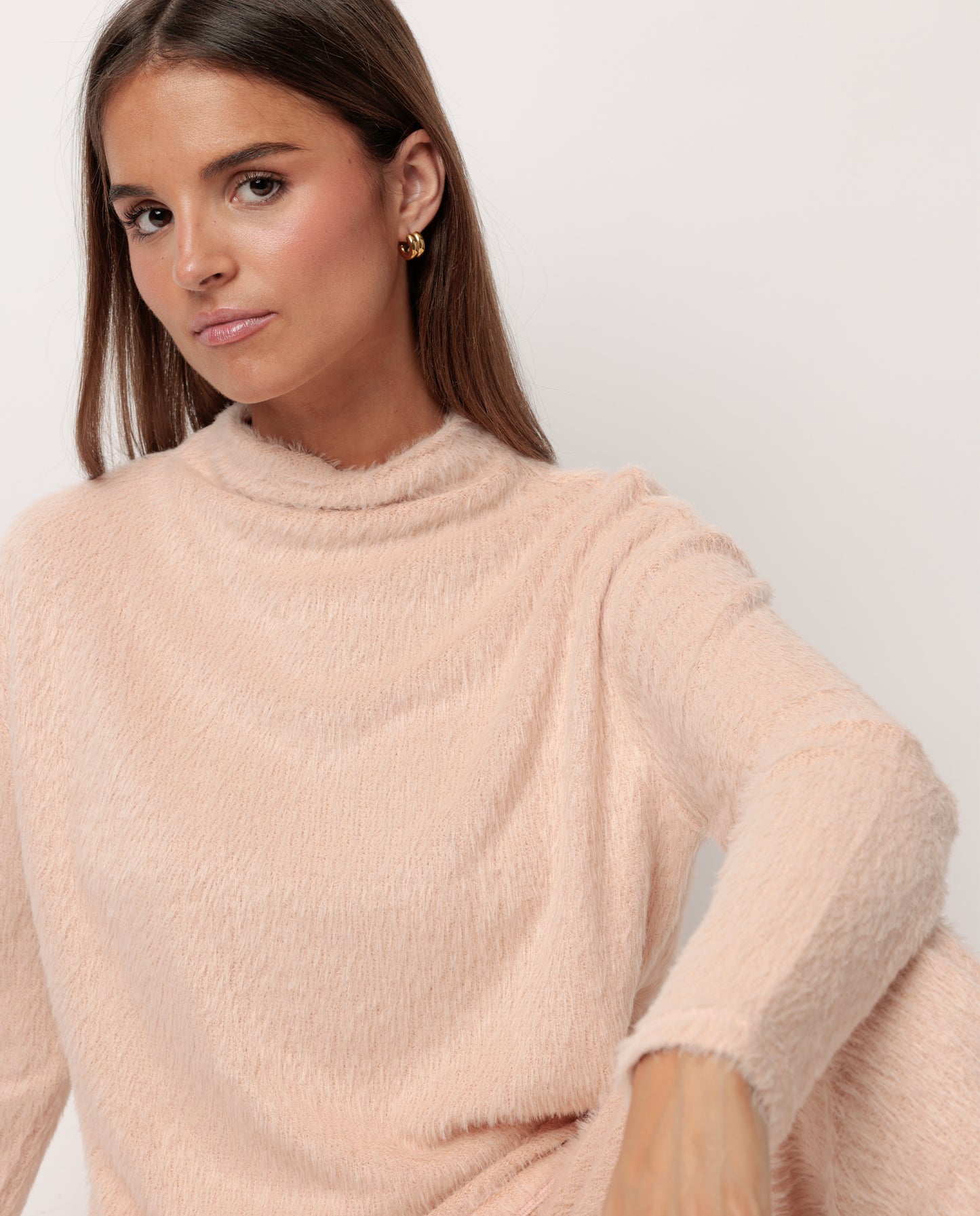 Pijama Manga Larga Furry Melocoton para Mujer