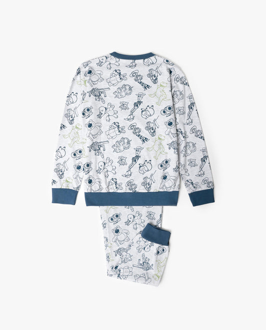 Pijama Manga Larga Totally Terrific para Niño