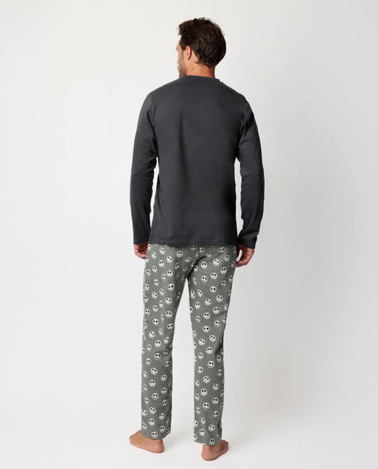 Pijama Manga Larga Nightmare para Hombre