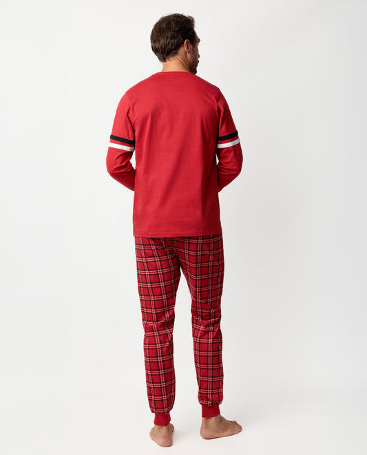 Pijama Manga Larga Punk Queen para Hombre