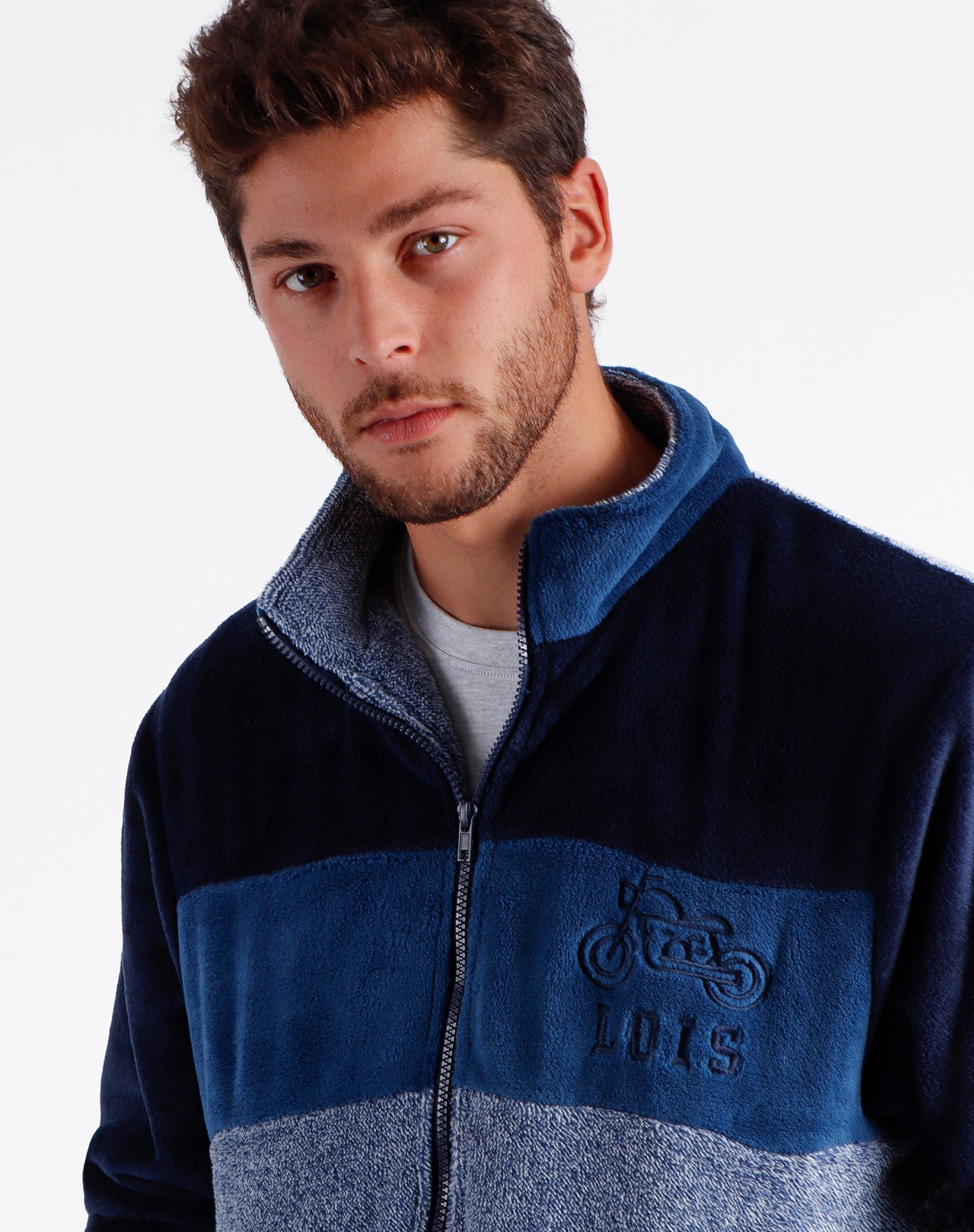 Bata Manga Larga Calentita Motor para Hombre