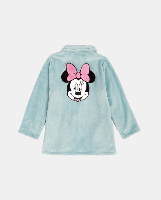 Bata Manga Larga Calentita All Over Minnie para Niña