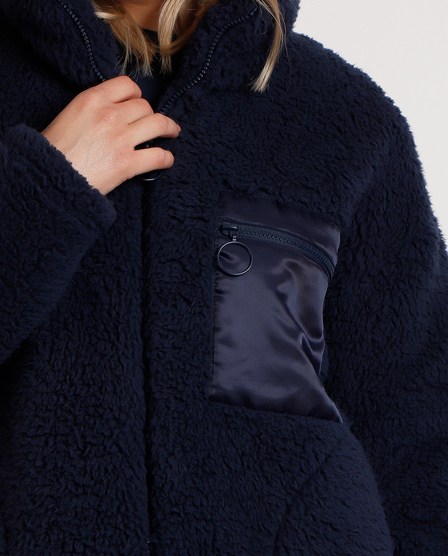 Bata Manga Larga Calentita Mickey New York para Mujer