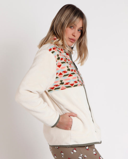 Bata Manga Larga Calentita Beagle Scouts para Mujer