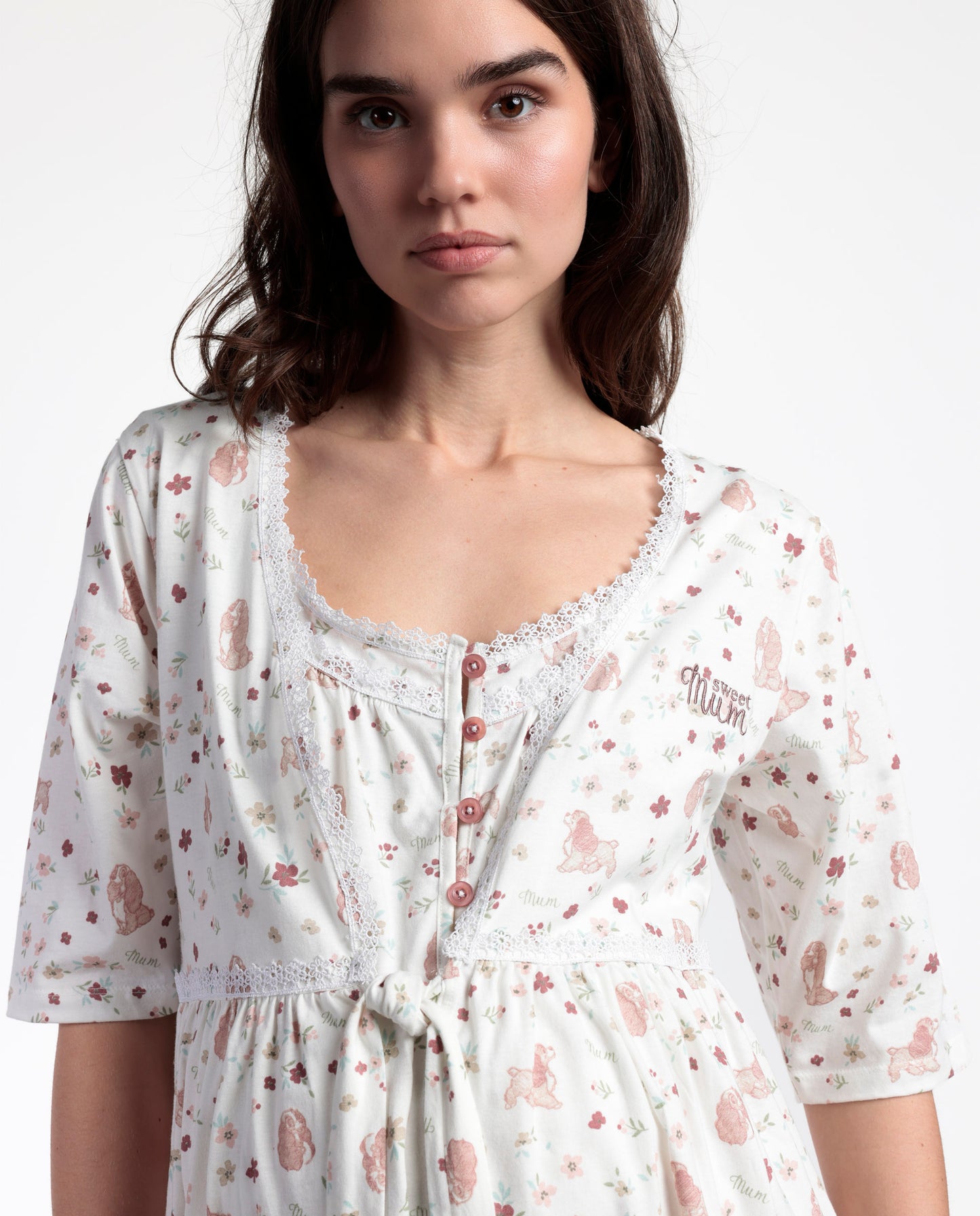 Bata Manga Francesa Lady Mum para Mujer