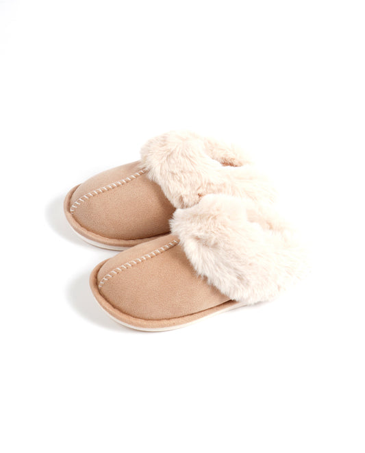 Zapatillas De Estar Por Casa Ante para Mujer